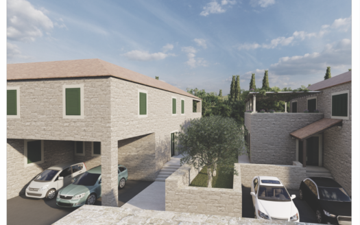 Ćilipi, blizina Dubrovnika, zemljište za 4 vile, prodaja