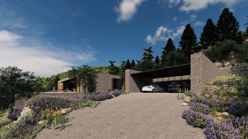 Korčula, zemljište sa projektom, prodaja