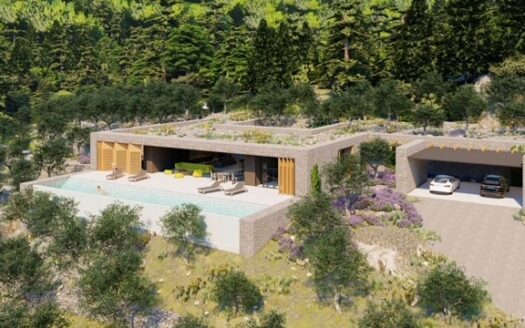 Otok Korčula, prodaja, luksuzan penthouse, novogradnja, prvi red do plaže