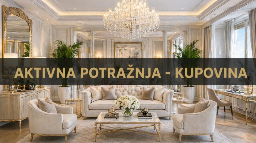 Aktivna potražnja - kupovina - luksuzan stan, Tuškanac, Zagreb