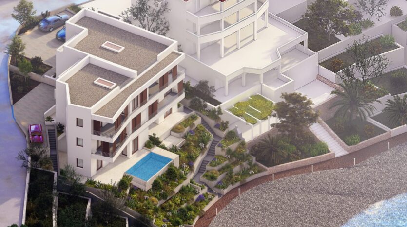 Čiovo, luksuzni penthouse, novogradnja, prvi red, prodaja