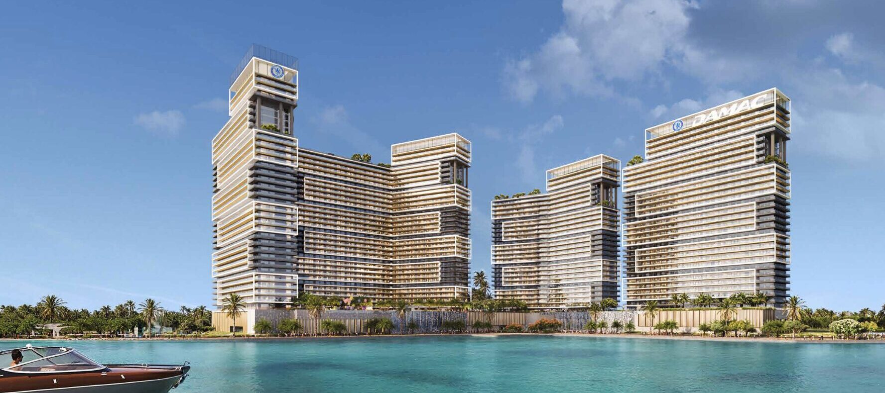 Dubai, luxury residential buildings