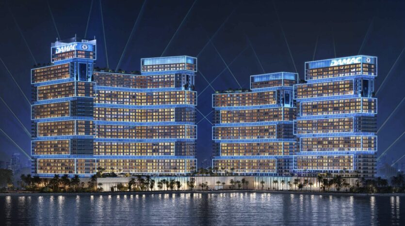 Dubai, new residential buildings