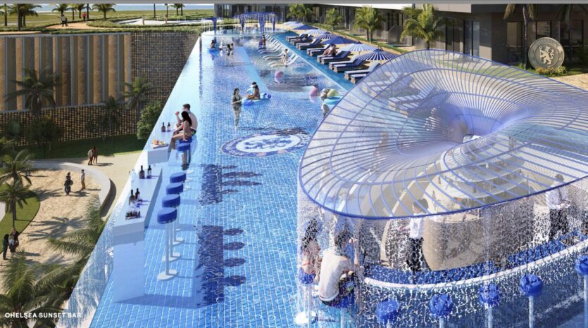 Chelsea Luxury Residence, Dubai, pool