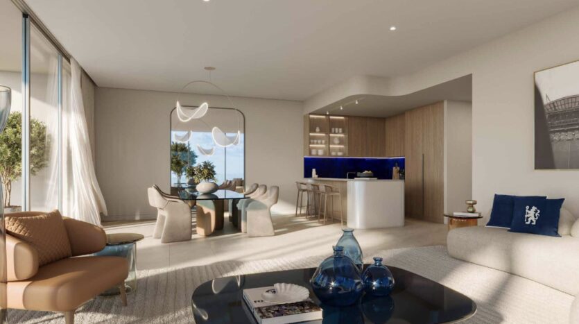 Dubai, apartment, living room