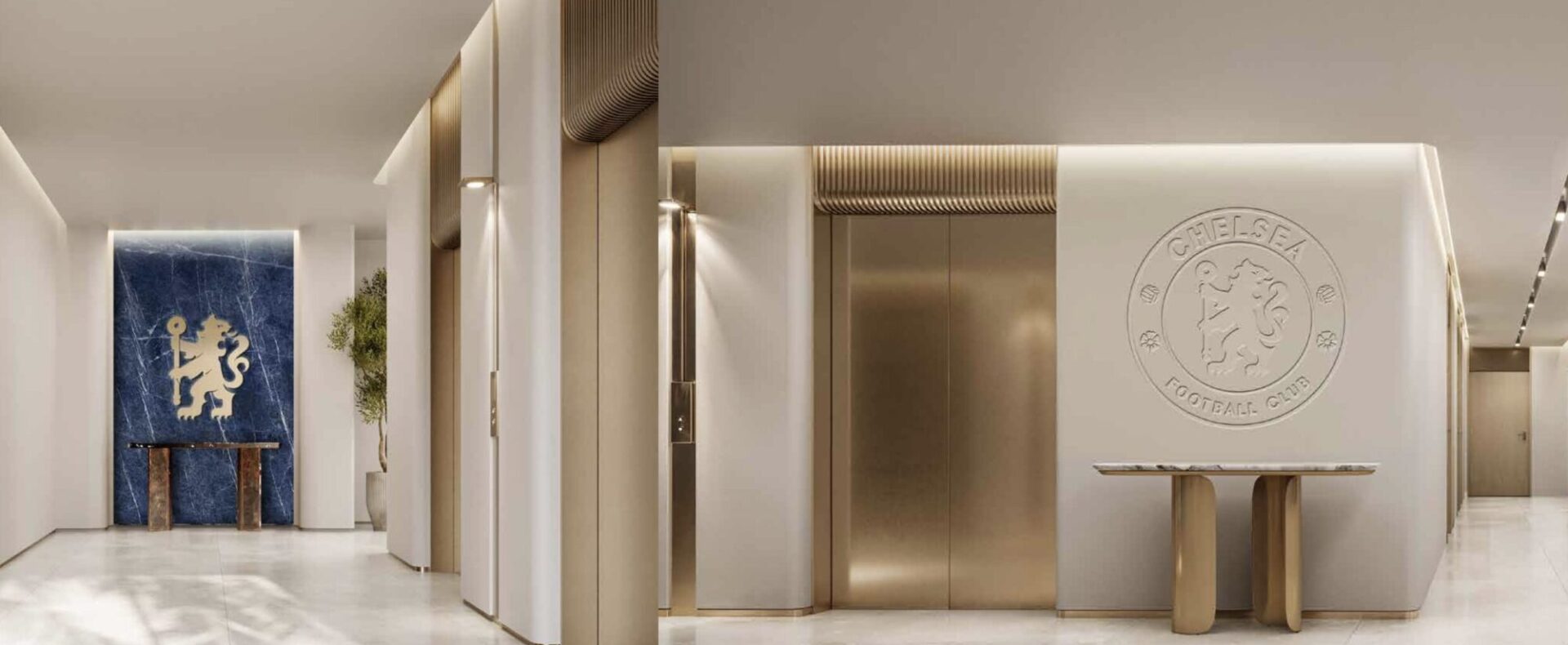 Chelsea residence building vestibule