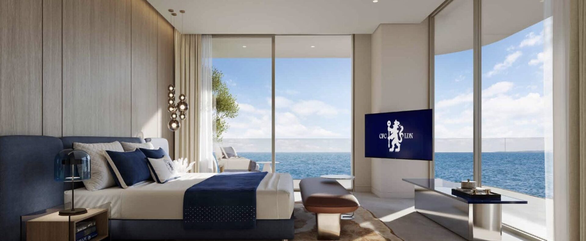 Dubai, Chelsea residence, bedroom