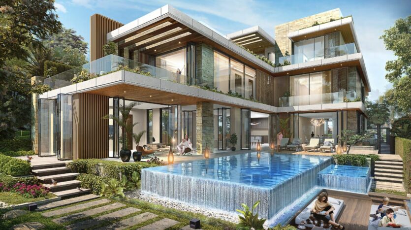 Dubai, luxury villa with pool, for sale