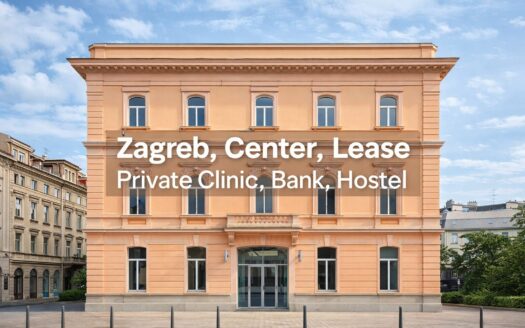 Zagreb, strogi centar, poslovna zgrada, zakup (klinika, banka, tvrtka)