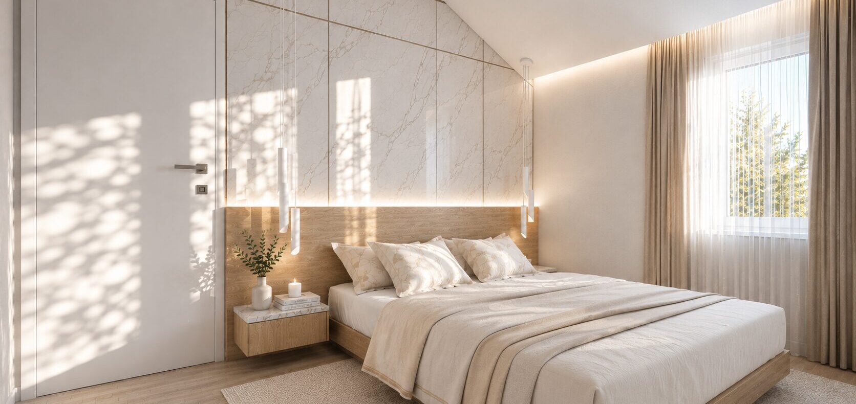 Spavaća soba novogradnja Cres
